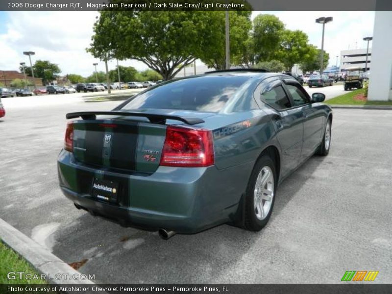Magnesium Pearlcoat / Dark Slate Gray/Light Graystone 2006 Dodge Charger R/T
