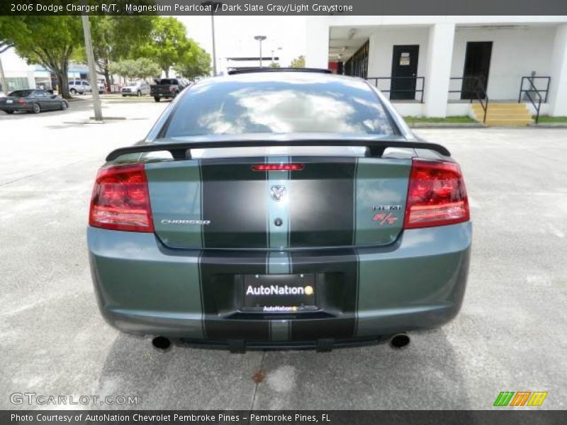 Magnesium Pearlcoat / Dark Slate Gray/Light Graystone 2006 Dodge Charger R/T