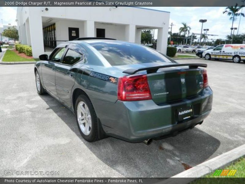 Magnesium Pearlcoat / Dark Slate Gray/Light Graystone 2006 Dodge Charger R/T