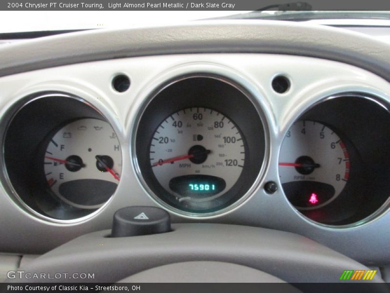 Light Almond Pearl Metallic / Dark Slate Gray 2004 Chrysler PT Cruiser Touring