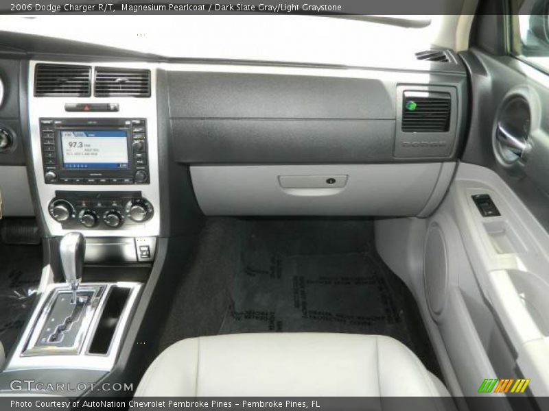Magnesium Pearlcoat / Dark Slate Gray/Light Graystone 2006 Dodge Charger R/T