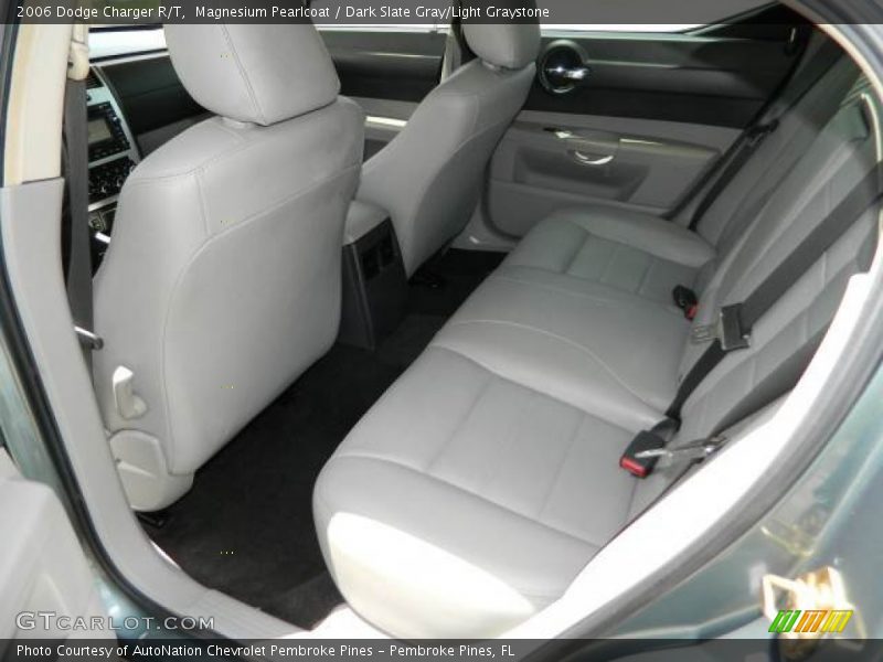 Magnesium Pearlcoat / Dark Slate Gray/Light Graystone 2006 Dodge Charger R/T