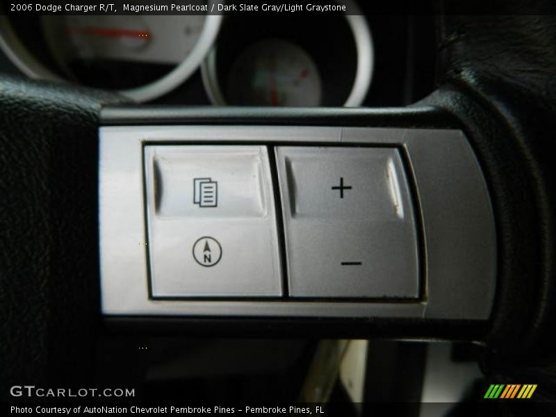 Magnesium Pearlcoat / Dark Slate Gray/Light Graystone 2006 Dodge Charger R/T