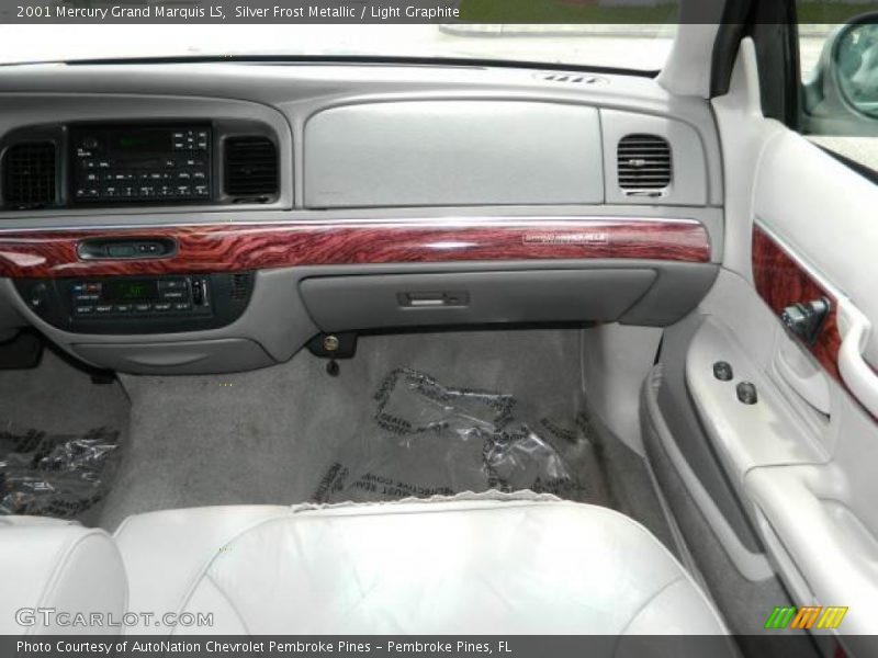 Silver Frost Metallic / Light Graphite 2001 Mercury Grand Marquis LS