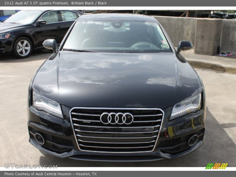 Brilliant Black / Black 2012 Audi A7 3.0T quattro Premium