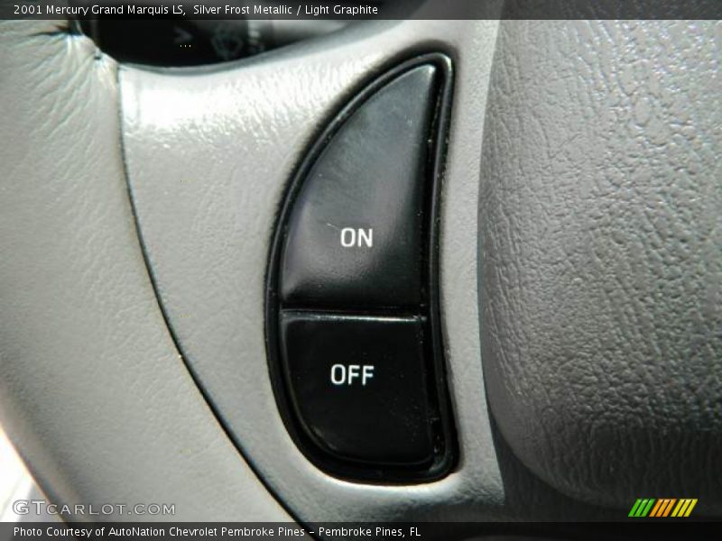 Silver Frost Metallic / Light Graphite 2001 Mercury Grand Marquis LS
