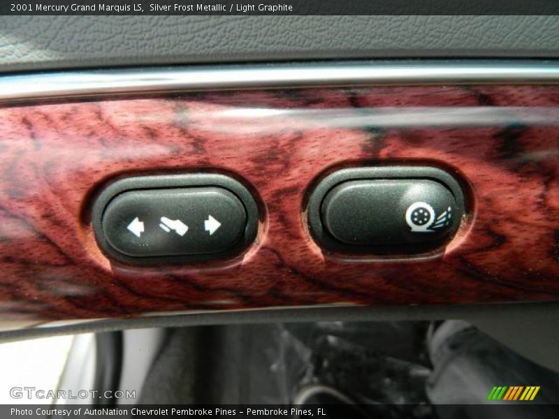 Silver Frost Metallic / Light Graphite 2001 Mercury Grand Marquis LS