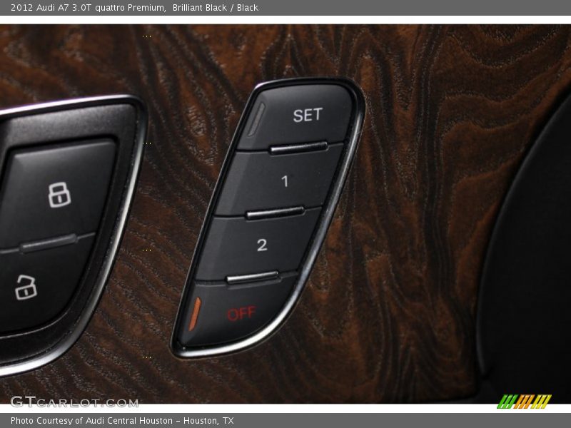 Brilliant Black / Black 2012 Audi A7 3.0T quattro Premium