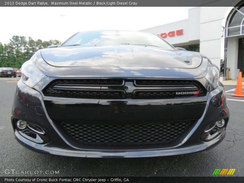 Maximum Steel Metallic / Black/Light Diesel Gray 2013 Dodge Dart Rallye