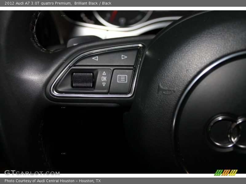 Brilliant Black / Black 2012 Audi A7 3.0T quattro Premium