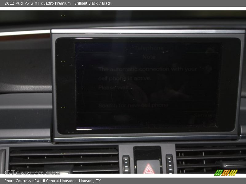Brilliant Black / Black 2012 Audi A7 3.0T quattro Premium