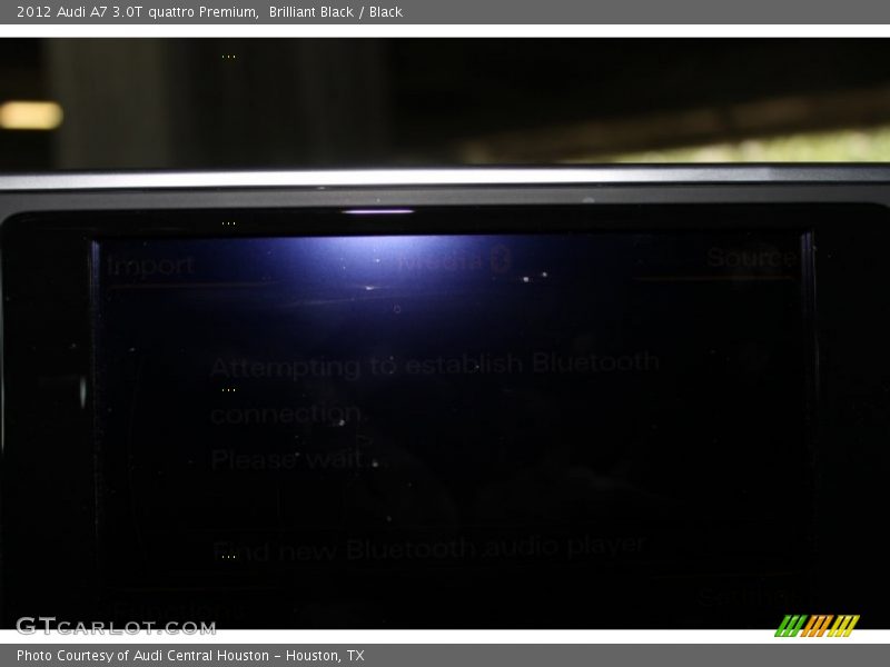 Brilliant Black / Black 2012 Audi A7 3.0T quattro Premium