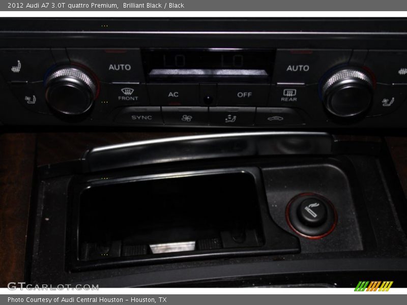 Brilliant Black / Black 2012 Audi A7 3.0T quattro Premium