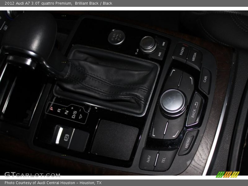 Brilliant Black / Black 2012 Audi A7 3.0T quattro Premium