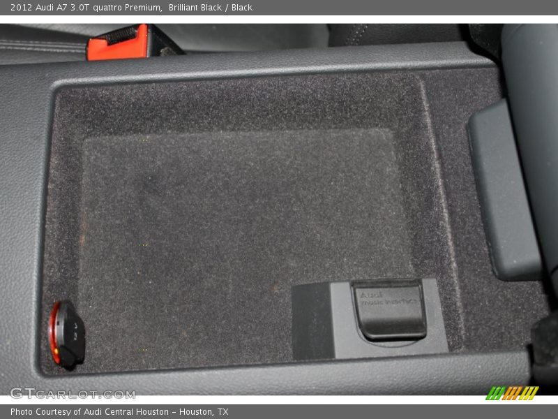 Brilliant Black / Black 2012 Audi A7 3.0T quattro Premium