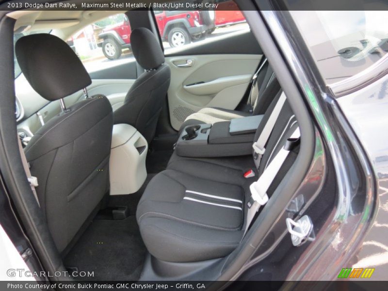 Maximum Steel Metallic / Black/Light Diesel Gray 2013 Dodge Dart Rallye
