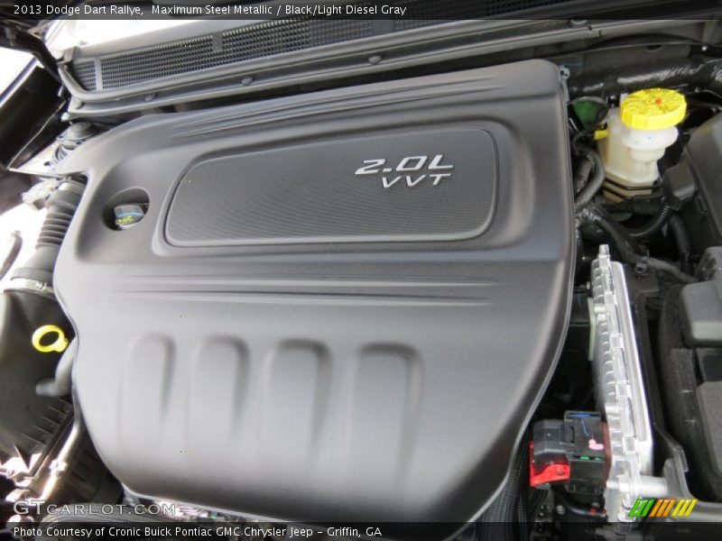 Maximum Steel Metallic / Black/Light Diesel Gray 2013 Dodge Dart Rallye