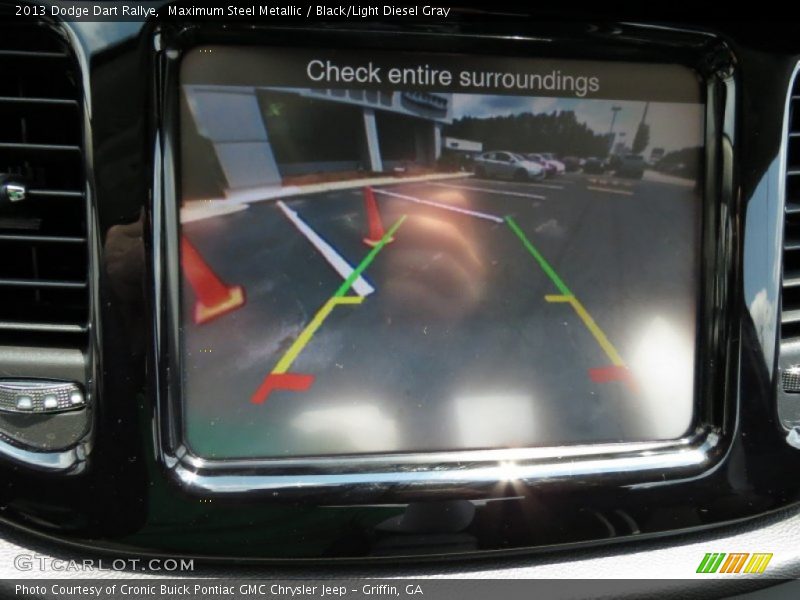 Maximum Steel Metallic / Black/Light Diesel Gray 2013 Dodge Dart Rallye