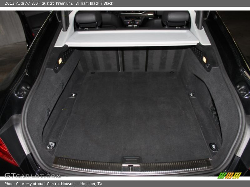 Brilliant Black / Black 2012 Audi A7 3.0T quattro Premium