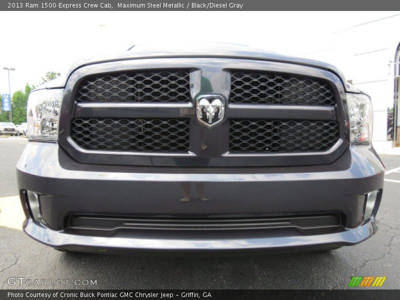Maximum Steel Metallic / Black/Diesel Gray 2013 Ram 1500 Express Crew Cab