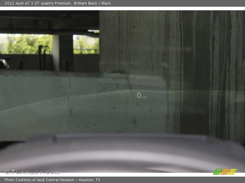 Brilliant Black / Black 2012 Audi A7 3.0T quattro Premium