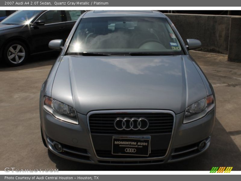 Quartz Gray Metallic / Platinum 2007 Audi A4 2.0T Sedan