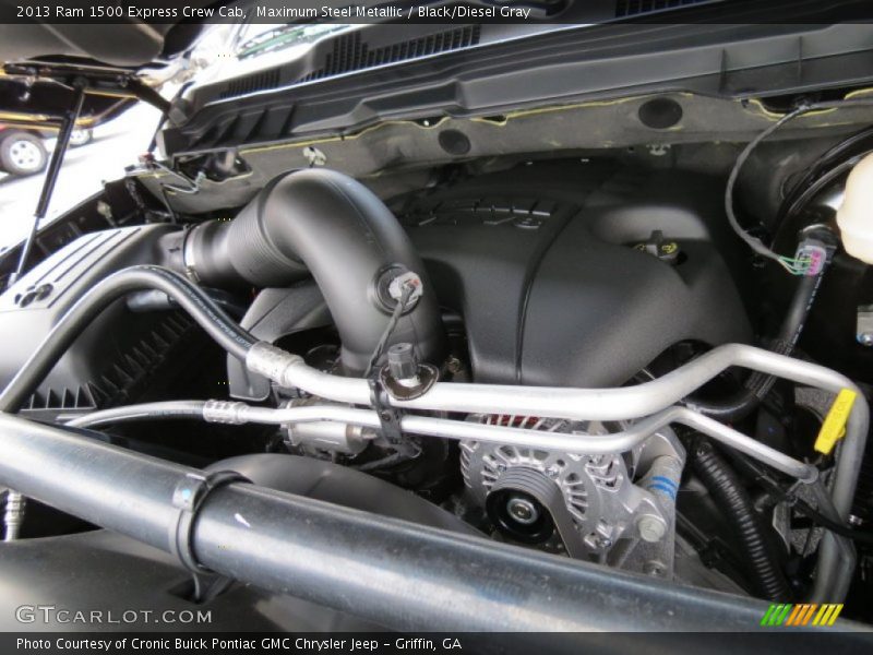 Maximum Steel Metallic / Black/Diesel Gray 2013 Ram 1500 Express Crew Cab