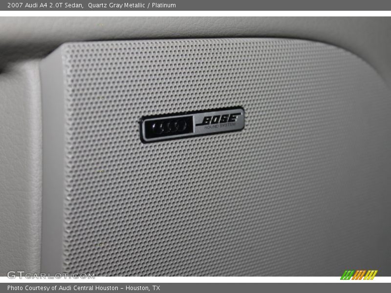 Quartz Gray Metallic / Platinum 2007 Audi A4 2.0T Sedan
