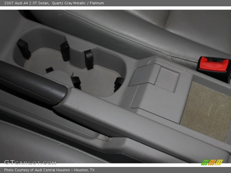 Quartz Gray Metallic / Platinum 2007 Audi A4 2.0T Sedan