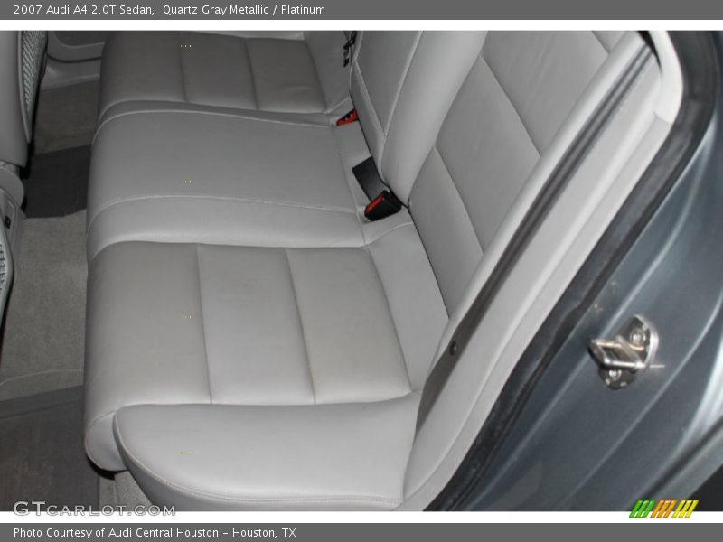 Quartz Gray Metallic / Platinum 2007 Audi A4 2.0T Sedan