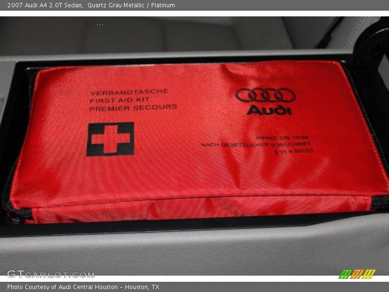 Quartz Gray Metallic / Platinum 2007 Audi A4 2.0T Sedan