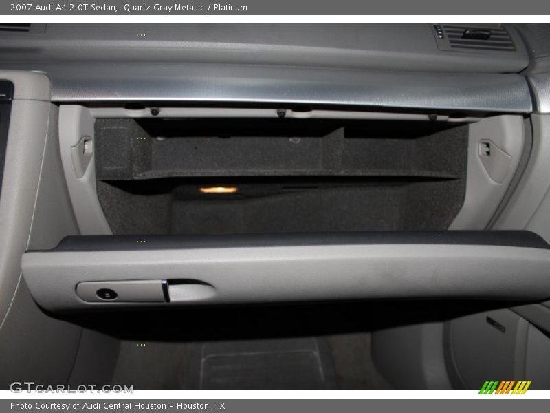 Quartz Gray Metallic / Platinum 2007 Audi A4 2.0T Sedan
