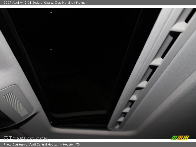 Quartz Gray Metallic / Platinum 2007 Audi A4 2.0T Sedan