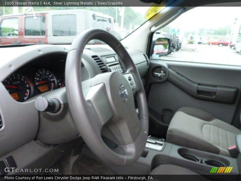 Silver Lightning Metallic / Steel/Graphite 2005 Nissan Xterra S 4x4
