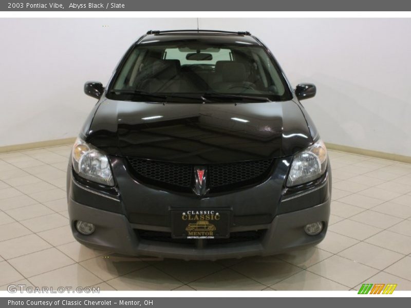 Abyss Black / Slate 2003 Pontiac Vibe