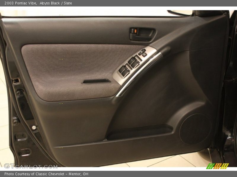 Abyss Black / Slate 2003 Pontiac Vibe