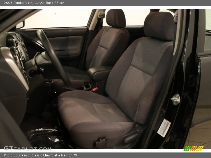 Abyss Black / Slate 2003 Pontiac Vibe