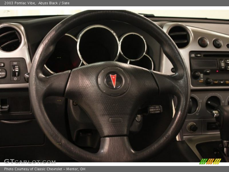Abyss Black / Slate 2003 Pontiac Vibe