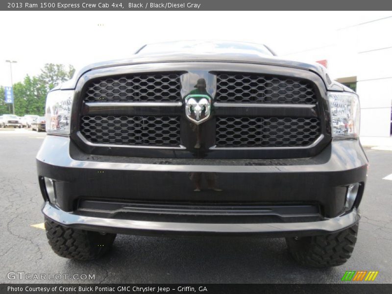 Black / Black/Diesel Gray 2013 Ram 1500 Express Crew Cab 4x4