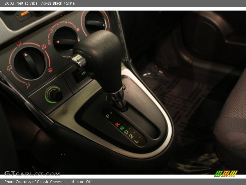 Abyss Black / Slate 2003 Pontiac Vibe