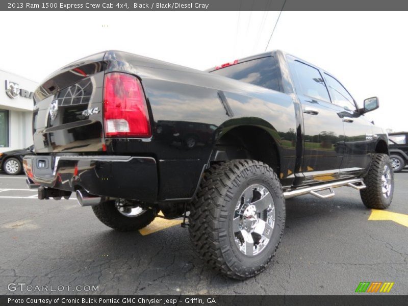 Black / Black/Diesel Gray 2013 Ram 1500 Express Crew Cab 4x4