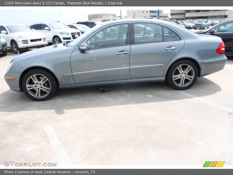 Platinum Blue Metallic / Charcoal 2006 Mercedes-Benz E 350 Sedan