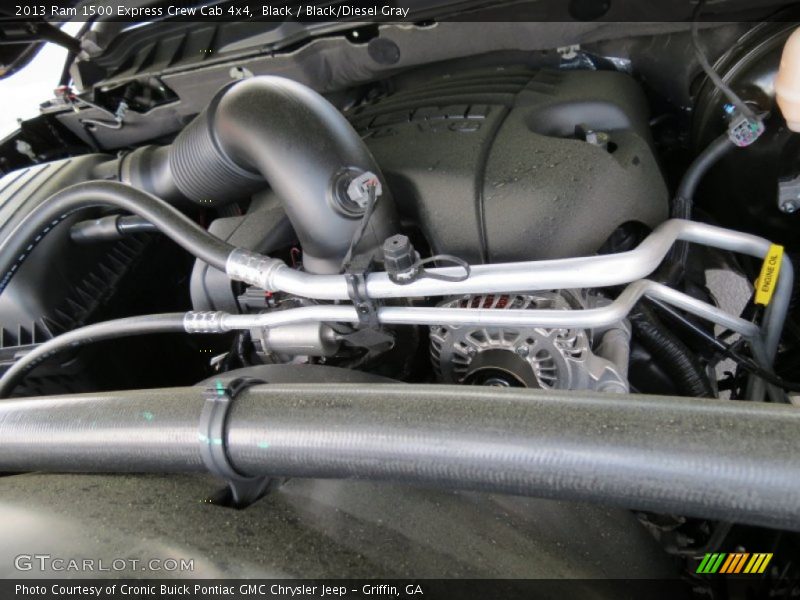 Black / Black/Diesel Gray 2013 Ram 1500 Express Crew Cab 4x4