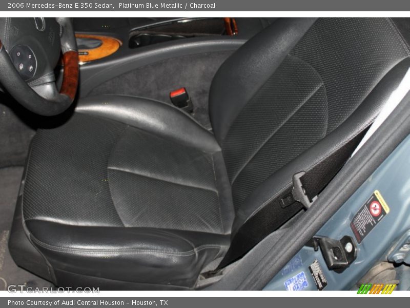 Platinum Blue Metallic / Charcoal 2006 Mercedes-Benz E 350 Sedan