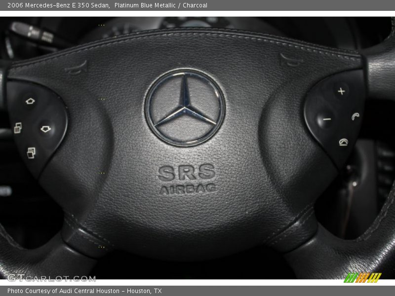 Platinum Blue Metallic / Charcoal 2006 Mercedes-Benz E 350 Sedan