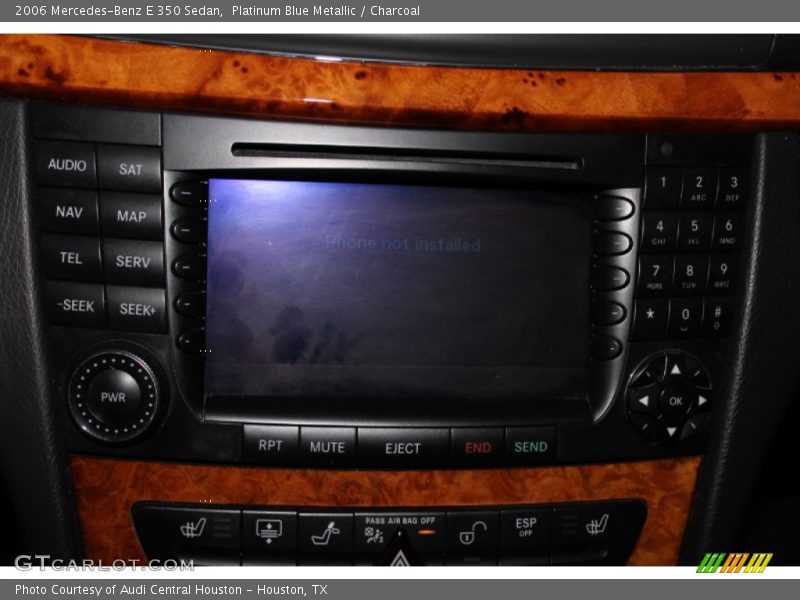 Platinum Blue Metallic / Charcoal 2006 Mercedes-Benz E 350 Sedan