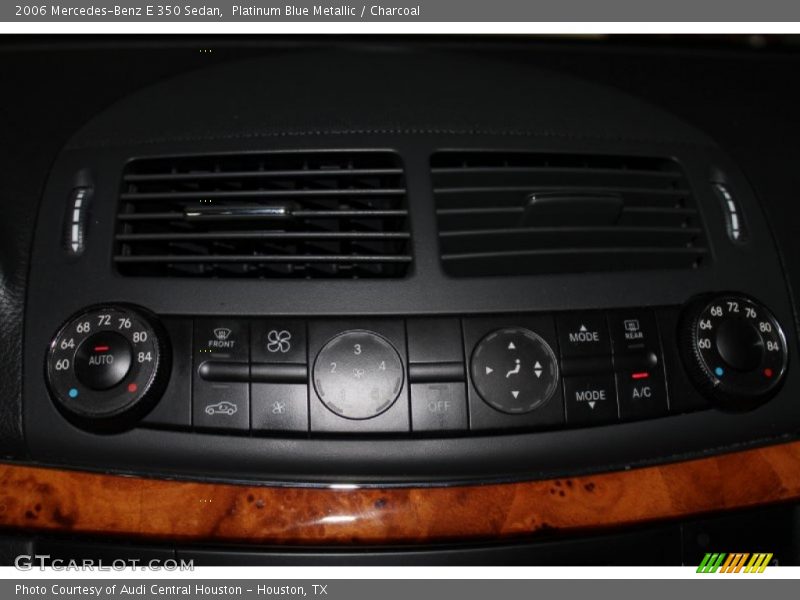 Platinum Blue Metallic / Charcoal 2006 Mercedes-Benz E 350 Sedan