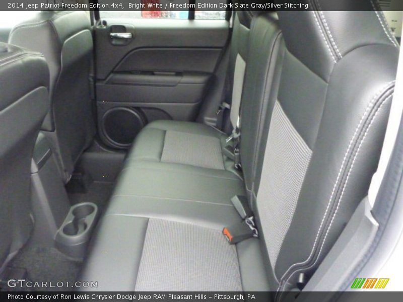 Bright White / Freedom Edition Dark Slate Gray/Silver Stitching 2014 Jeep Patriot Freedom Edition 4x4
