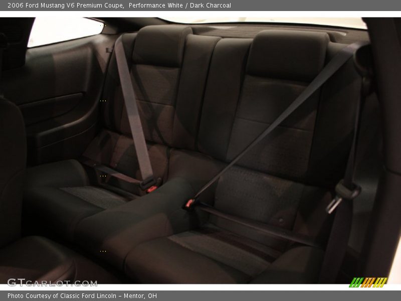 Performance White / Dark Charcoal 2006 Ford Mustang V6 Premium Coupe