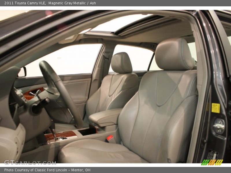 Magnetic Gray Metallic / Ash 2011 Toyota Camry XLE